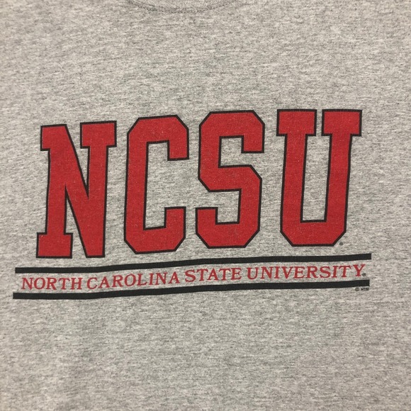 NCSU North Carolina State‎ University T-Shirt College Gildan Men's Size XL - Picture 1 of 7